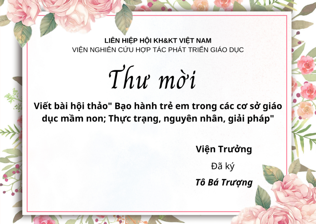 Viện Nghiên cứu Hợp tác Phát triển Giáo dục